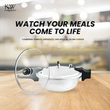 Elite Wok Pressure Cooker with Glass