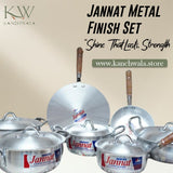 Jannat Metal Finish Set