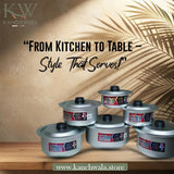 1 TO 6 Salvano Casserole Set