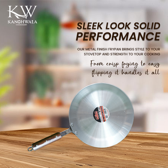 Metal Finish Frypan